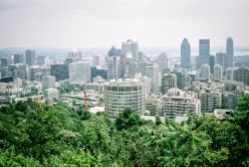 Downtown Montreal, from Mont-Royal
